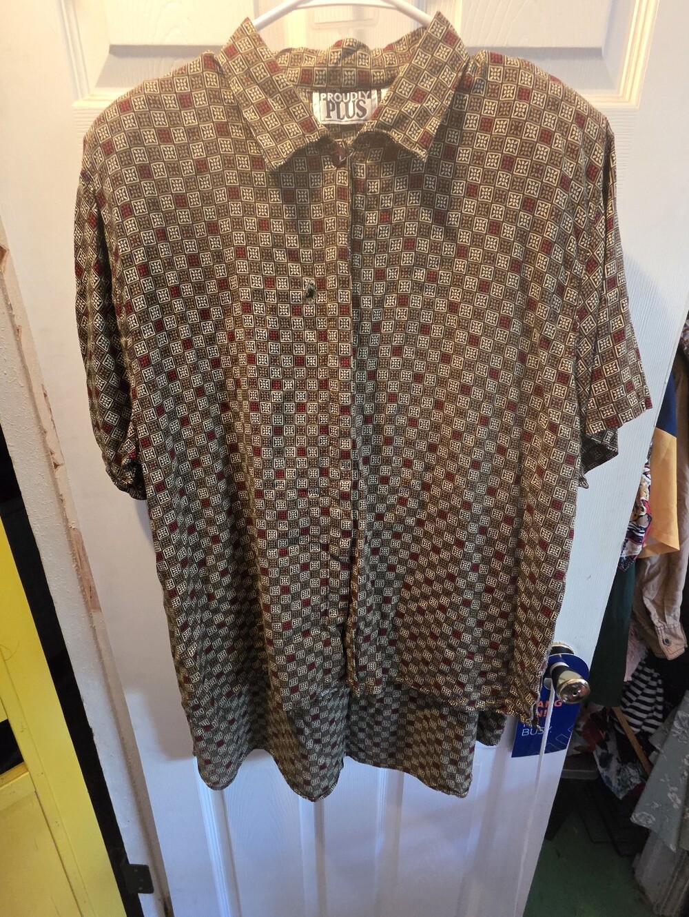 Vintage Shirt and Skirt Set Proudly Plus